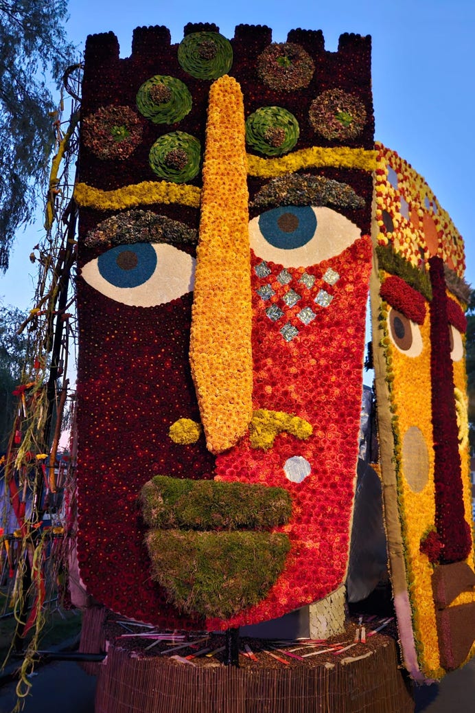 68th Flower Parade in Eelde, Netherlands