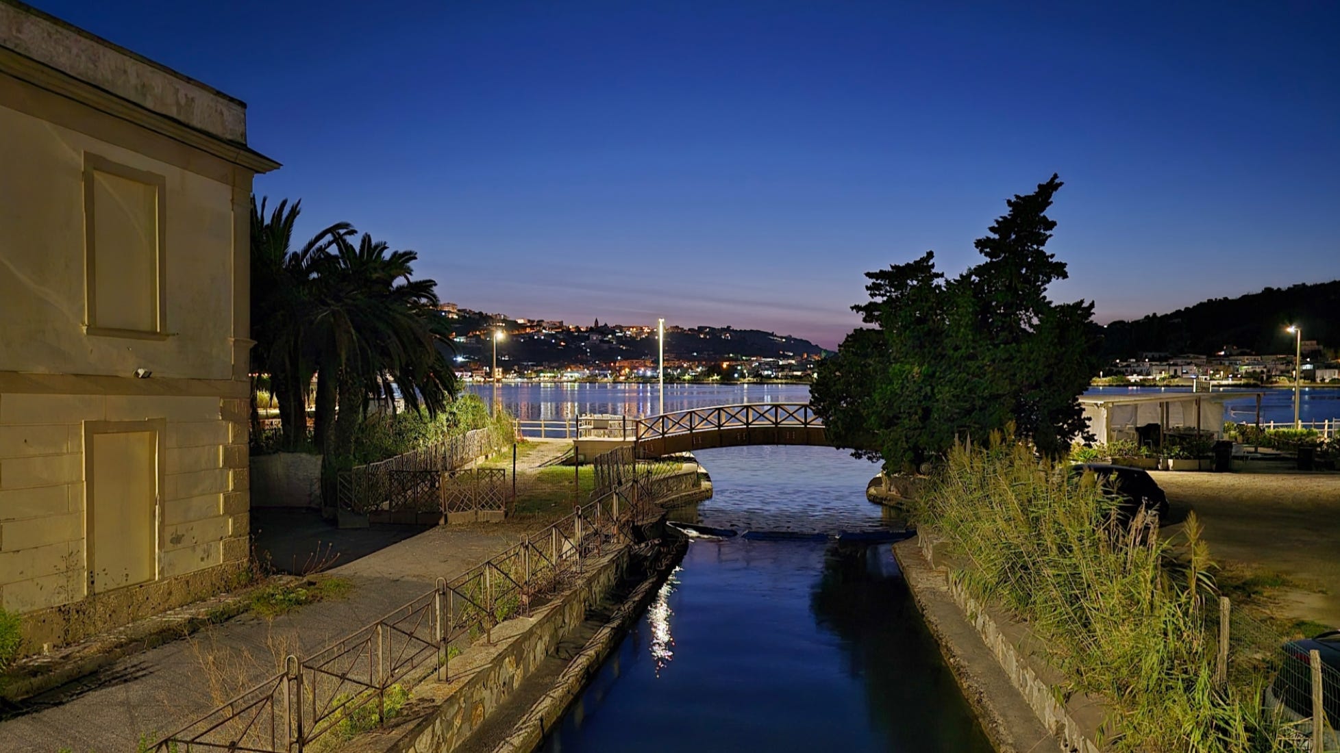 Evening in Bacoli, Italy